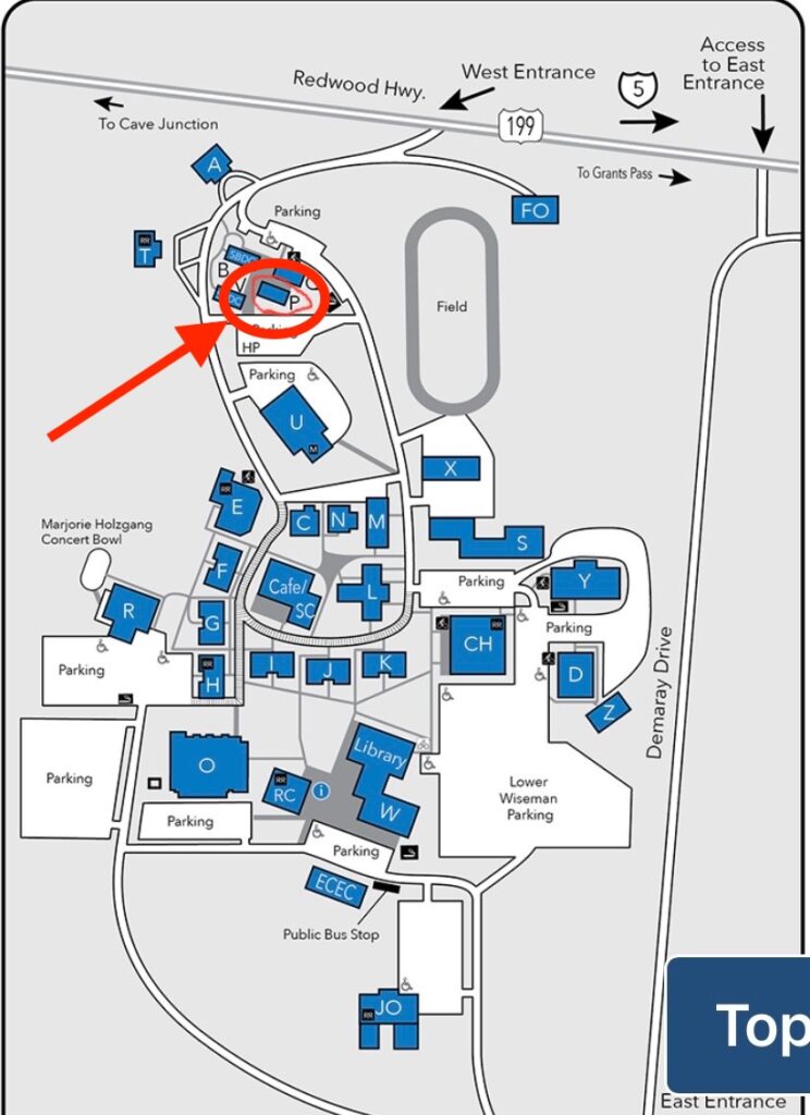 Rogue Community College Map