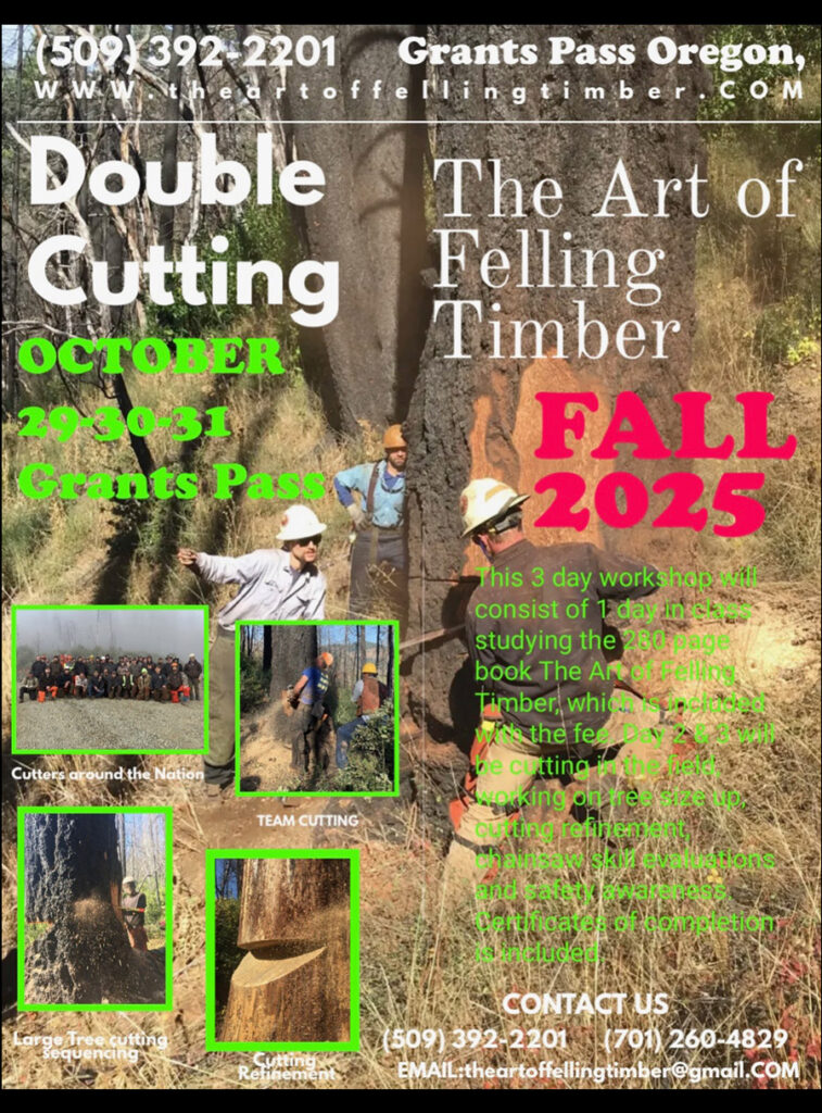Double Cut Seminar - Fall 2025 - The Art of Felling Timber_900
